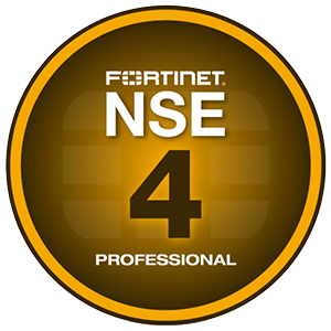 Certificación NSE 4 PROFESSIONAL FORTNET